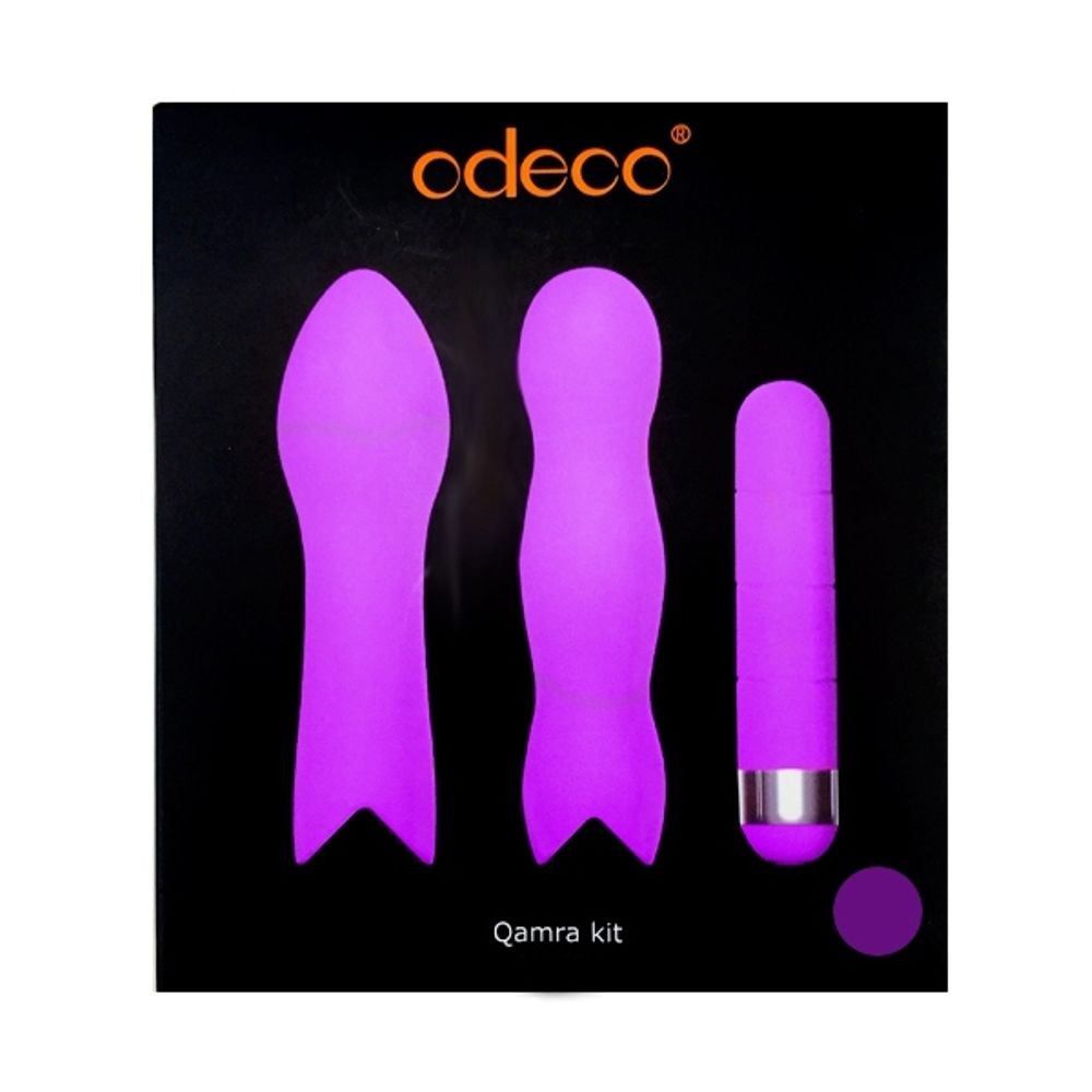 ODECO OD1106K4 QAMRA KIT PURPLE VIBRATORE