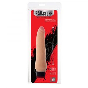 20629 REALSTUFF FALLO REALISTICO VIBRANTE CON VELOCITÀ REGOLABILE COLOR CARNE 7.5”