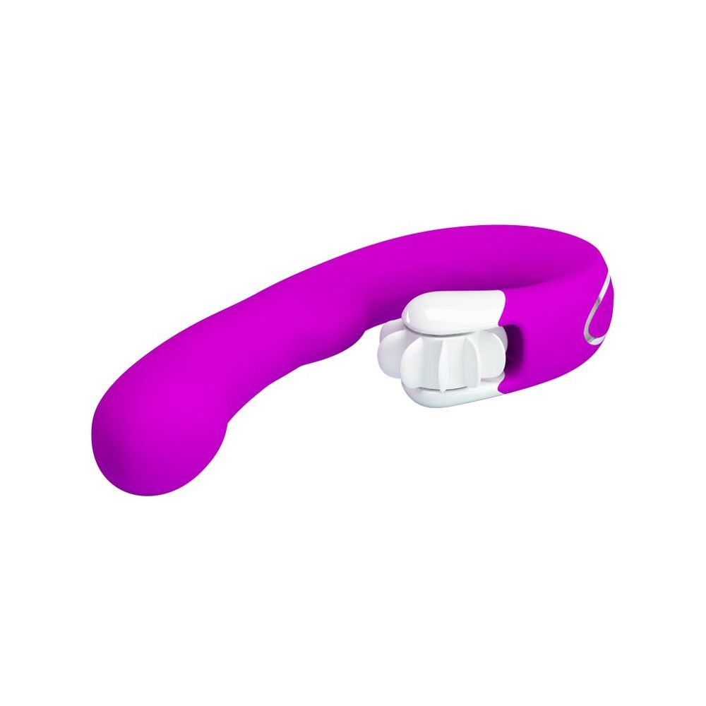 6042 PRETTY LOVE MAGIC TONGUE VIBRATORE DI DESIGN 100% SILICONE COLORE FUXIA