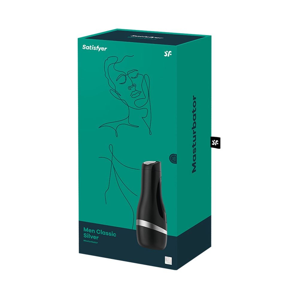 360100 SATISFYER MEN CLASSIC SILVER