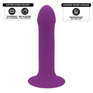 HITSENS 6 PURPLE DILDO IL SILICONE MEMORY DOPPIA DENSITÀ