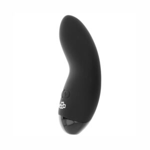 D-221126 AMORESSA BLOSSOM BLACK VIBRATORE COMPATTO ERGONOMICO IN SILICONE